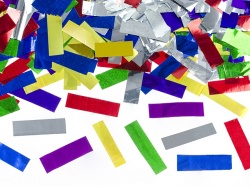 Vybuchující konfety - barevné
