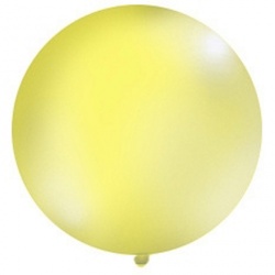 Velký balón - 1 metr - žlutá