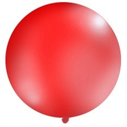 Velký balón - 1 metr - červená