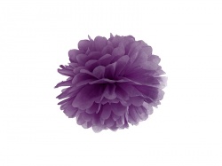 Dekorativní koule Pom Pom - fialová