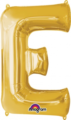 Fóliový balónek - písmeno E