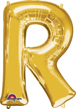 Fóliový balónek - písmeno R